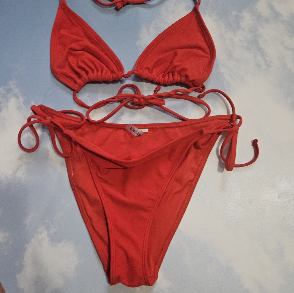 Red String Bikini - Picture 7 of 13